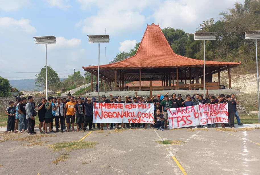 Warga Tolak Pembangunan TPSS Srimulyo di Piyungan