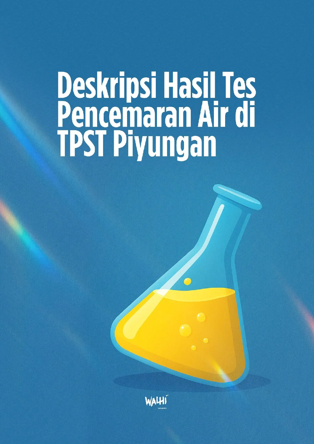 Cover Deskripsi Hasil Tes Pencemaran Air