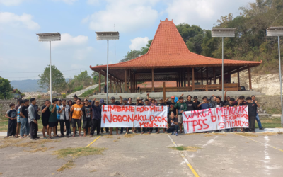 Warga Tolak Pembangunan TPSS Srimulyo di Piyungan